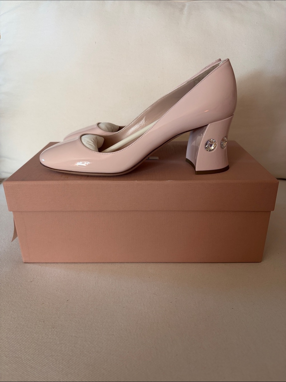 Miu Mui Patent Leather Calzature Donna Pumps Size 36